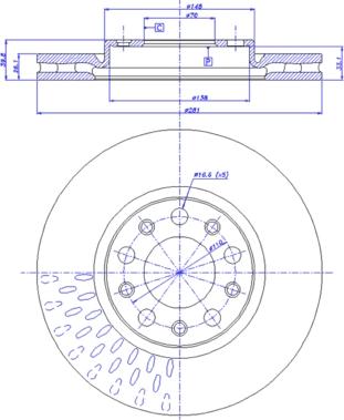 CAR 142.1653 - Disque de frein cwaw.fr