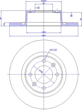 CAR 142.165 - Disque de frein cwaw.fr