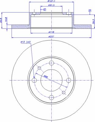 CAR 142.161 - Disque de frein cwaw.fr