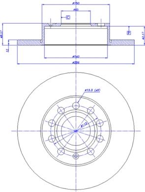 ATE 24 1112 0158 1 - Disque de frein cwaw.fr