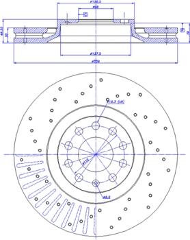 ITN 10-230-705 - Disque de frein cwaw.fr