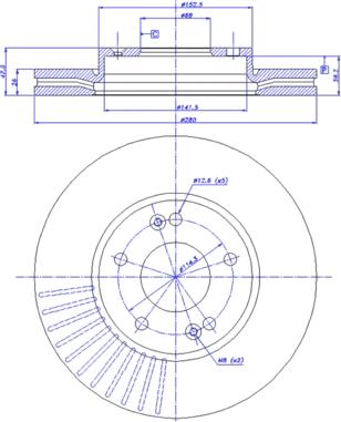 CAR 142.1764 - Disque de frein cwaw.fr