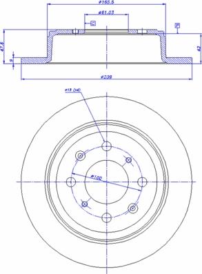 CAR 142.853 - Disque de frein cwaw.fr