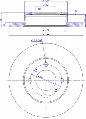 Brake Engineering DI955306 - Disque de frein cwaw.fr