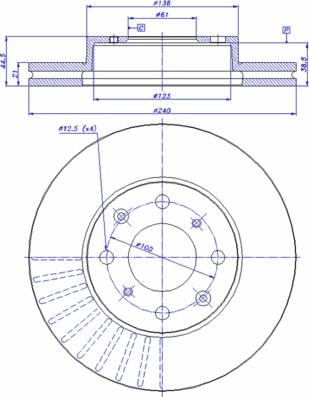 Valeo 185179 - Disque de frein cwaw.fr