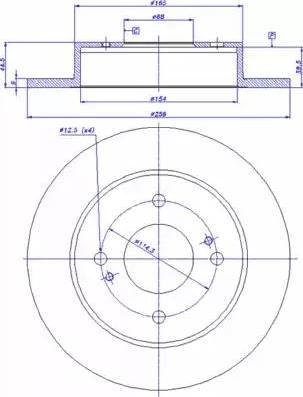 CAR 142.871 - Disque de frein cwaw.fr