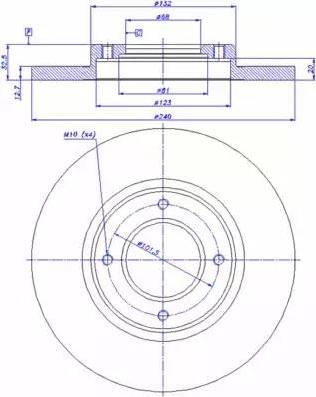 CAR 142.323 - Disque de frein cwaw.fr