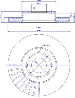 CAR 142.374 - Disque de frein cwaw.fr