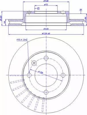 CAR 142.246 - Disque de frein cwaw.fr