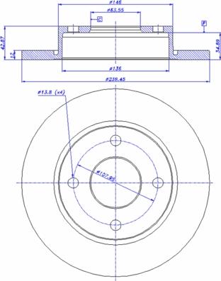 CAR 142.243 - Disque de frein cwaw.fr