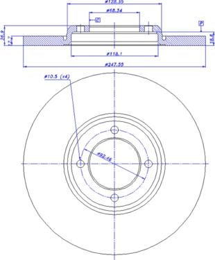 CAR 142.254 - Disque de frein cwaw.fr