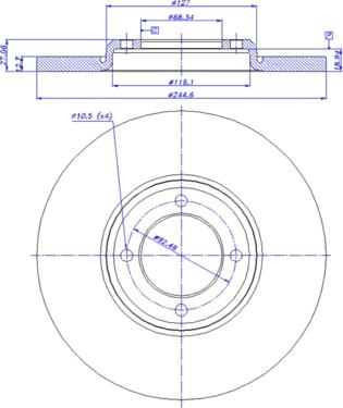 CAR 142.256 - Disque de frein cwaw.fr