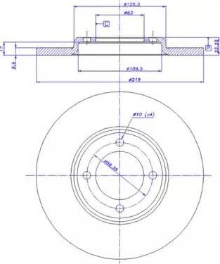 CAR 142.250 - Disque de frein cwaw.fr