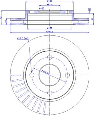 CAR 142.266 - Disque de frein cwaw.fr