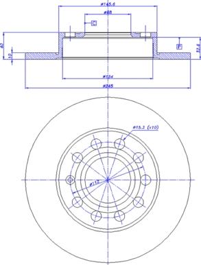 CAR 142.281 - Disque de frein cwaw.fr