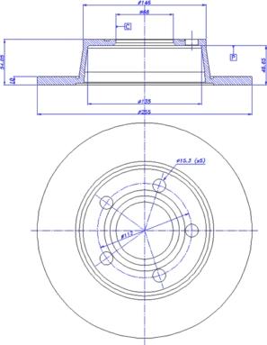 CAR 142.282 - Disque de frein cwaw.fr