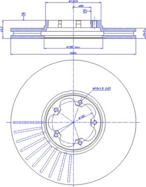 Truckfrenos TF.28.16.1002 - Disque de frein cwaw.fr