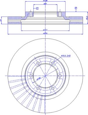 CAR 142.273 - Disque de frein cwaw.fr