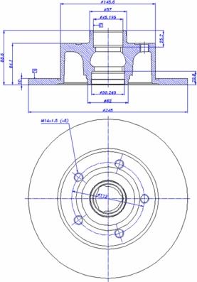 CAR 142.750 - Disque de frein cwaw.fr