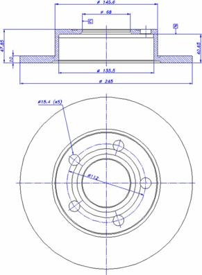 Stellox 6020-4764K-SX - Disque de frein cwaw.fr