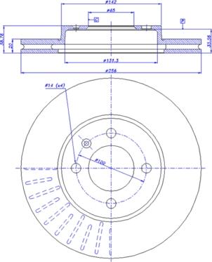 Febi Bilstein 6512 - Disque de frein cwaw.fr