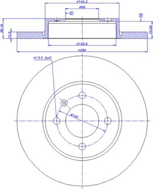 SBS 1815204728 - Disque de frein cwaw.fr