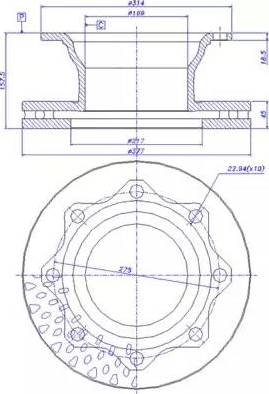 CAR 150.460 - Disque de frein cwaw.fr