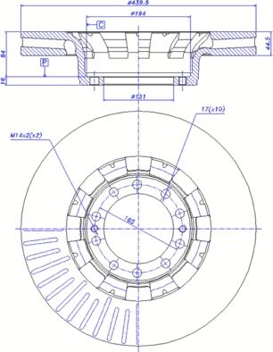 CAR 150.520 - Disque de frein cwaw.fr