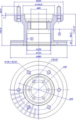 CAR 150.060 - Disque de frein cwaw.fr