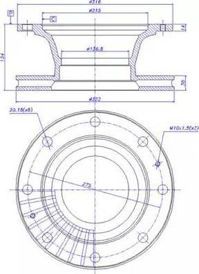 CAR 150.081 - Disque de frein cwaw.fr