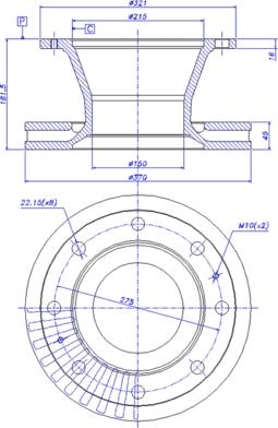 CAR 150.100 - Disque de frein cwaw.fr