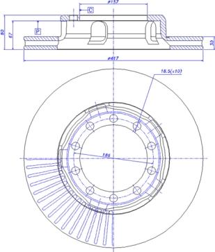 CAR 151.210 - Disque de frein cwaw.fr