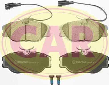 CAR PNT682 - Kit de plaquettes de frein, frein à disque cwaw.fr