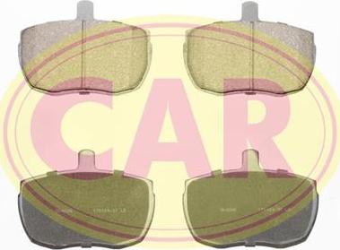 CAR PNT041 - Kit de plaquettes de frein, frein à disque cwaw.fr