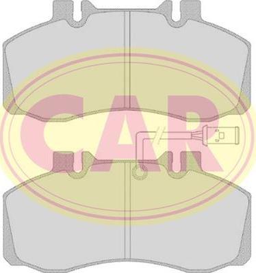 CAR PNT067 - Kit de plaquettes de frein, frein à disque cwaw.fr