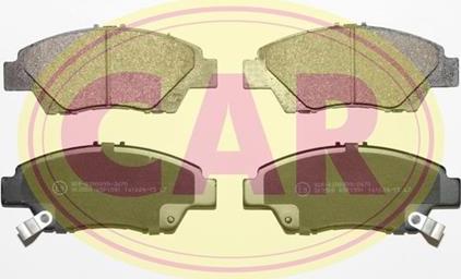 CAR PNT1951 - Kit de plaquettes de frein, frein à disque cwaw.fr