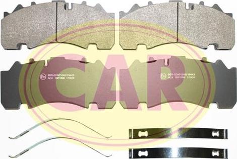 CAR PNT8981 - Kit de plaquettes de frein, frein à disque cwaw.fr