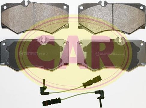 CAR PNT804A - Kit de plaquettes de frein, frein à disque cwaw.fr