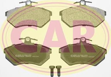 CAR PNT316 - Kit de plaquettes de frein, frein à disque cwaw.fr