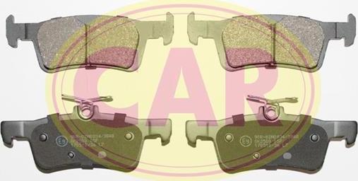 CAR PNT3302 - Kit de plaquettes de frein, frein à disque cwaw.fr