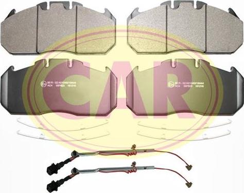 CAR PNT328A - Kit de plaquettes de frein, frein à disque cwaw.fr