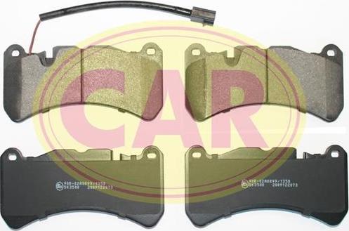 CAR PNT3702 - Kit de plaquettes de frein, frein à disque cwaw.fr