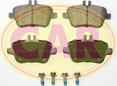 CAR PNT2871 - Kit de plaquettes de frein, frein à disque cwaw.fr