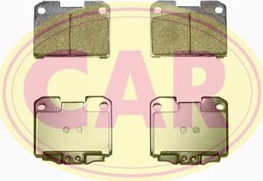 CAR PNT2201 - Kit de plaquettes de frein, frein à disque cwaw.fr