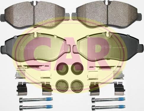 CAR PNT7921 - Kit de plaquettes de frein, frein à disque cwaw.fr