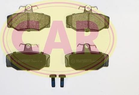 CAR PNT712 - Kit de plaquettes de frein, frein à disque cwaw.fr