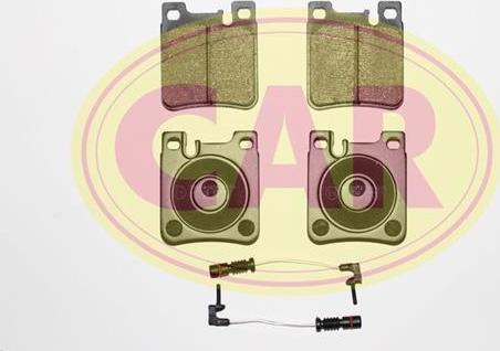 CAR PNT774A - Kit de plaquettes de frein, frein à disque cwaw.fr