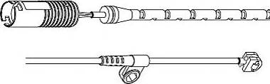 Carrab Brake Parts 8154 - Contact d'avertissement, usure des plaquettes de frein cwaw.fr