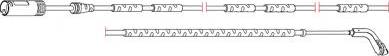 Carrab Brake Parts 8296 - Contact d'avertissement, usure des plaquettes de frein cwaw.fr