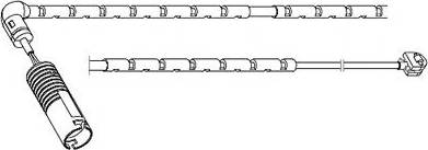 Carrab Brake Parts 8246 - Contact d'avertissement, usure des plaquettes de frein cwaw.fr